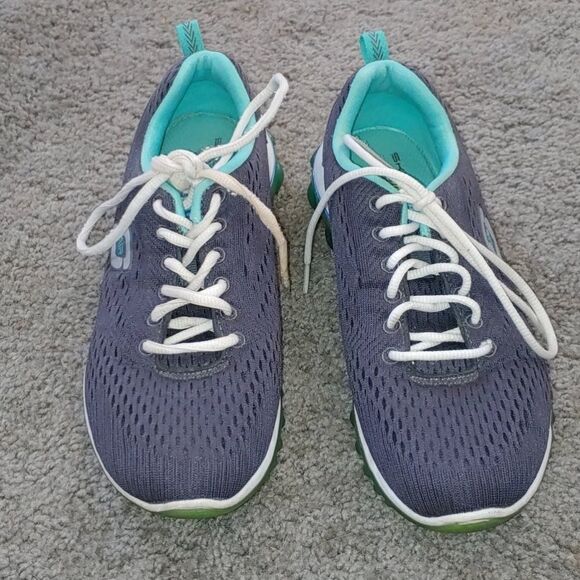 Skechers Skech Air2.0 Memory Foam Sneakers Sz 7.5 - Picture 2 of 8